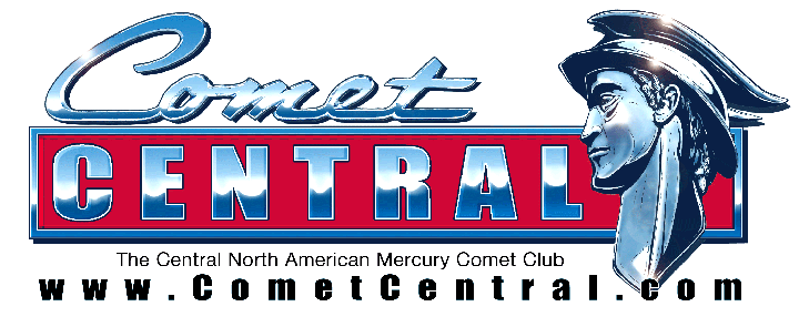 Logo for Comet Central, the Mercury Comet Club of the Central North America